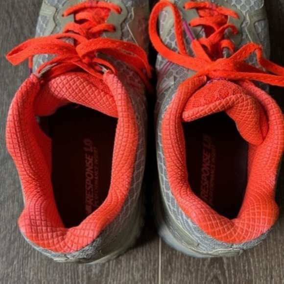 New Balance Running Shoes Fresh Foam 980 Womens Size 8.5 Gray Orange W980FP1 - Picture 8 of 12